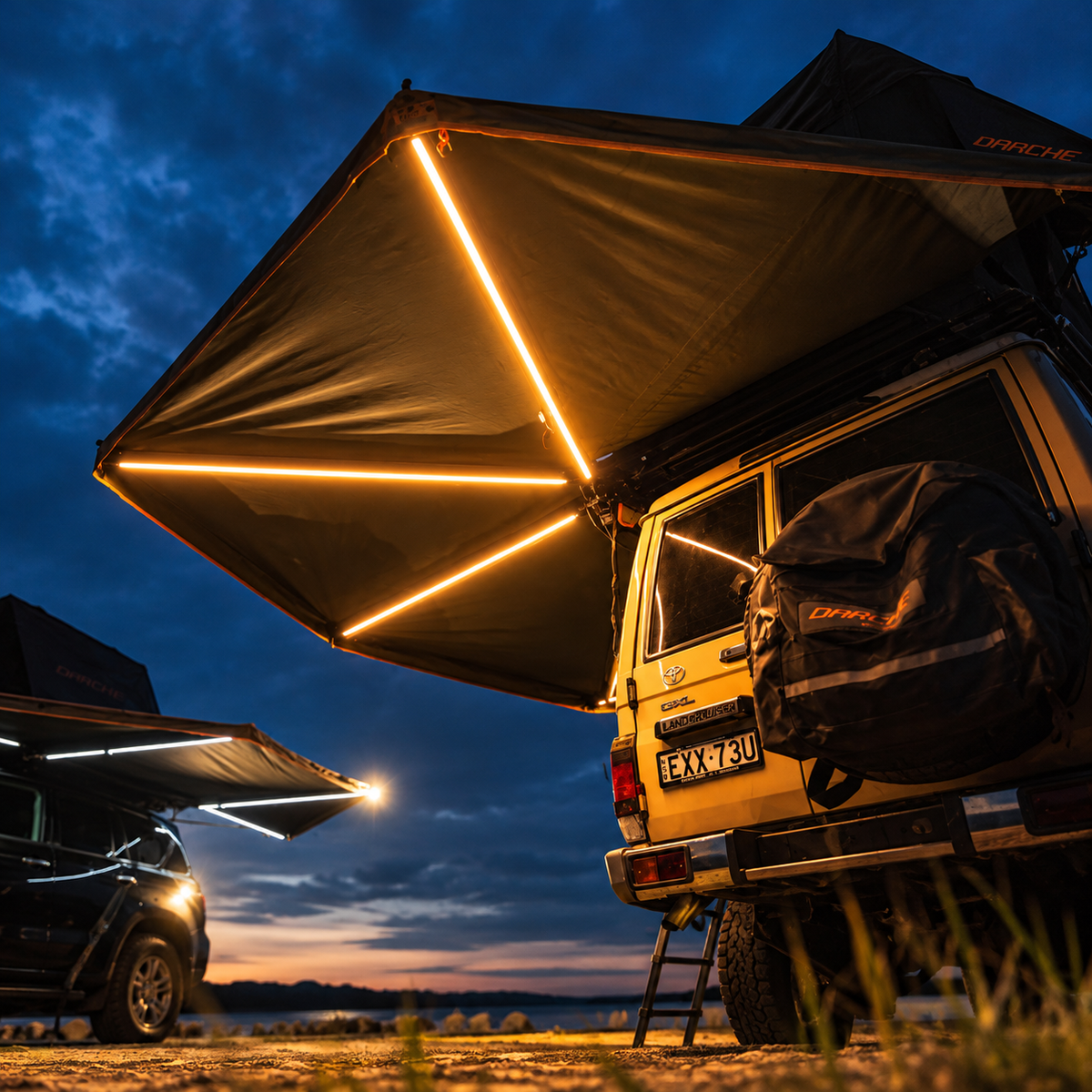 Auvent autoportant Darche Eclipse 270 LED côté gauche – vue 3
