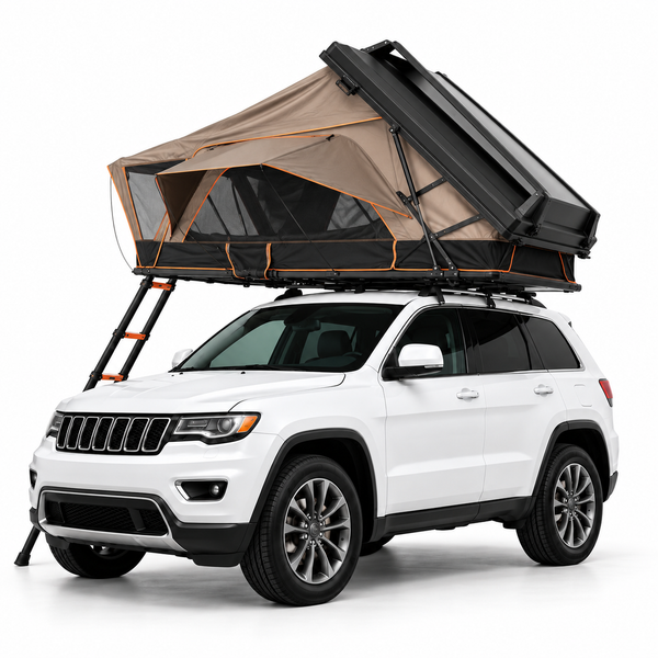 Tente de toit Tentwave Titan – Coque rigide hybride 2 places